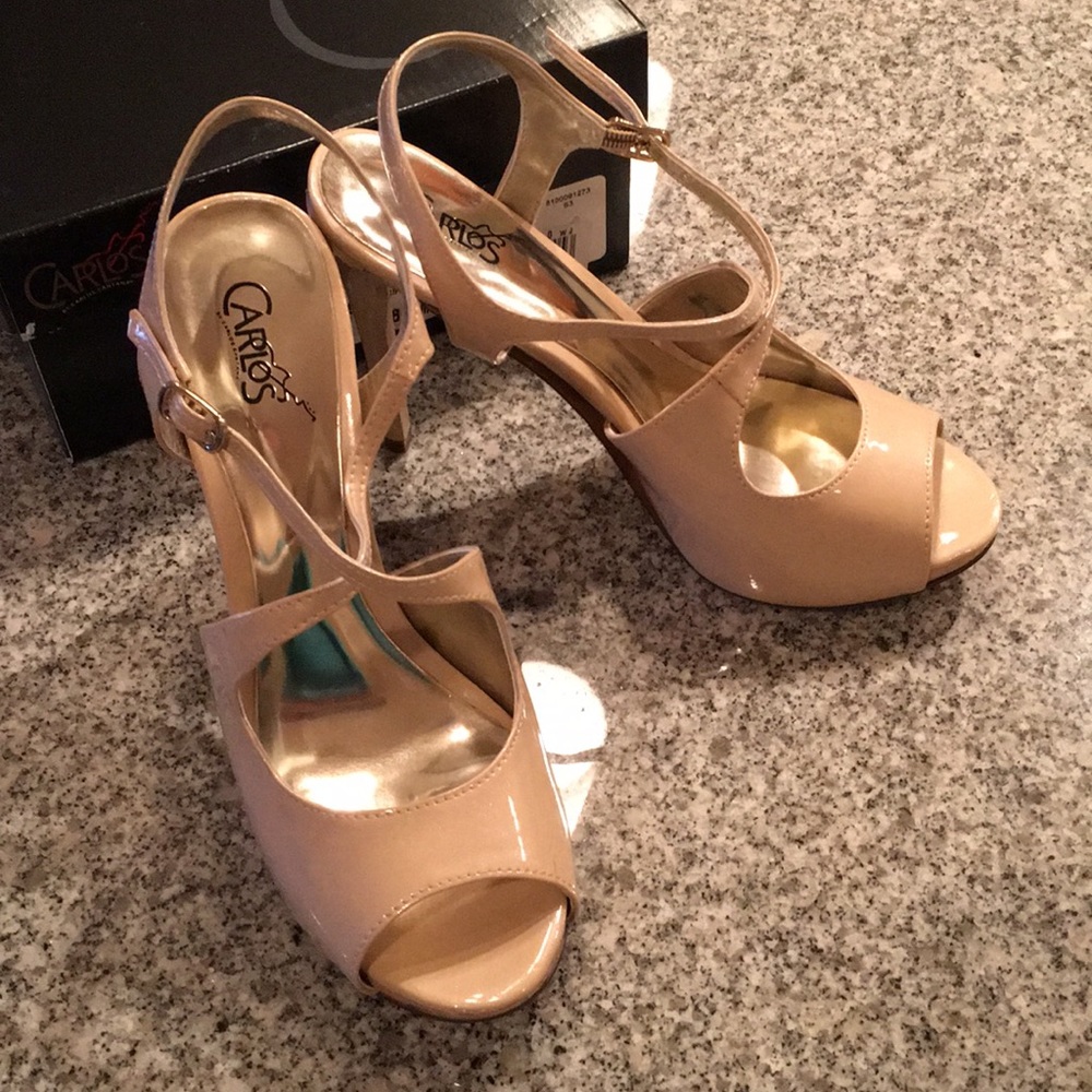 Carlos Santana Nude Heel size 8